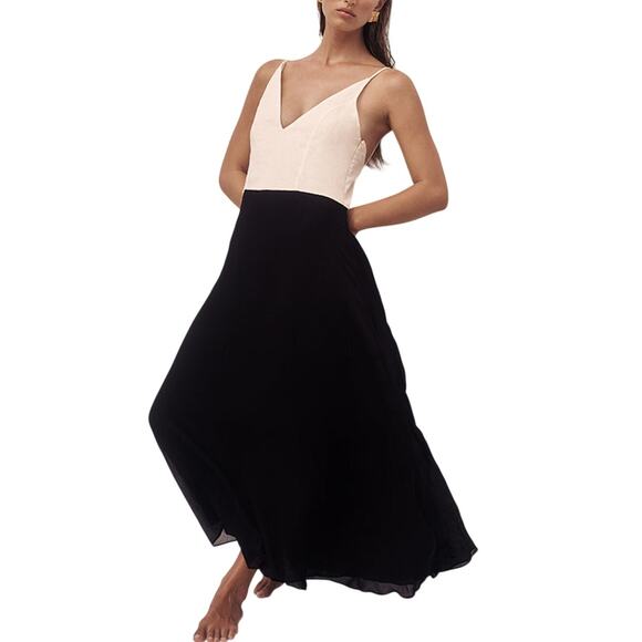 DISSH Dresses & Skirts - Dissh Elegant Cream Grace Midi Dress Size 12